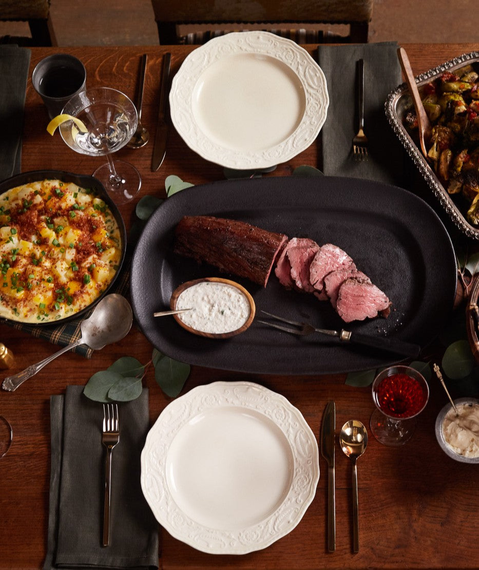 Goode Christmas Feast with Smoked Beef Tenderloin