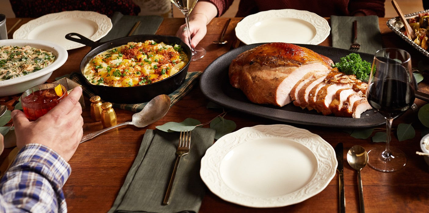 Goode Christmas Feast with Mesquite Smoked Turkey Breast