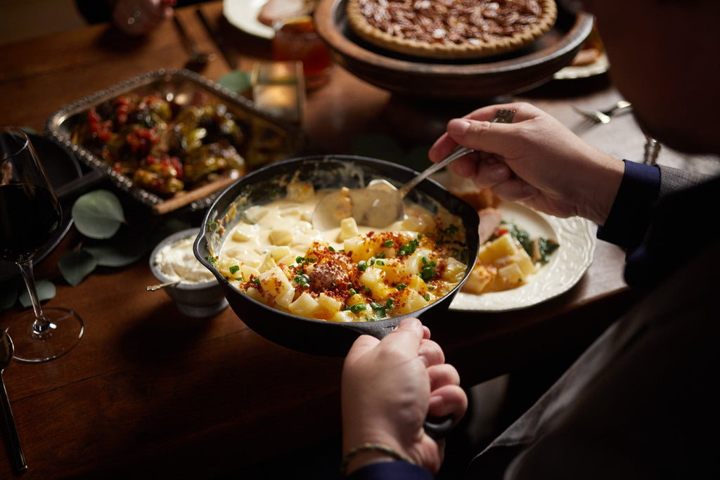 Goode Christmas Feast with Mesquite Smoked Whole Turkey