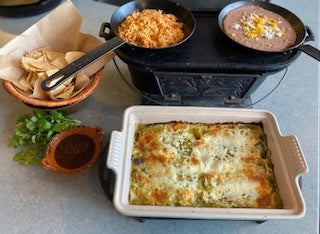Chicken Enchilada Dinner, For Two