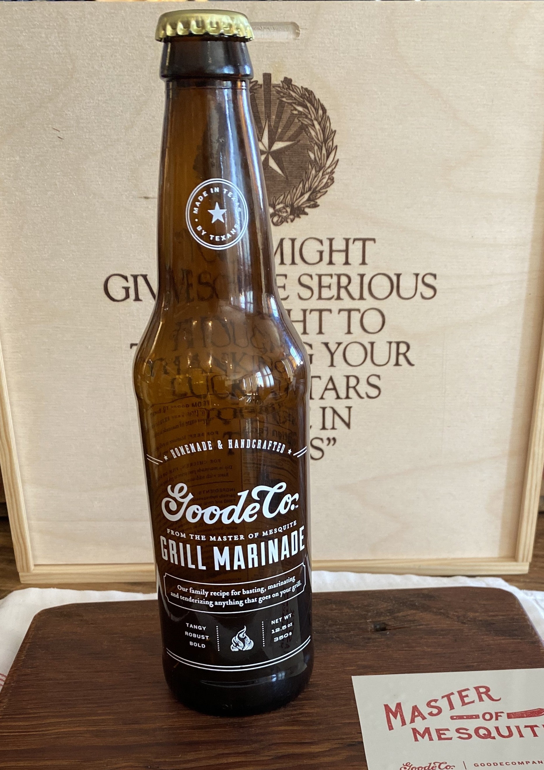 Goode Co. Grill Marinade