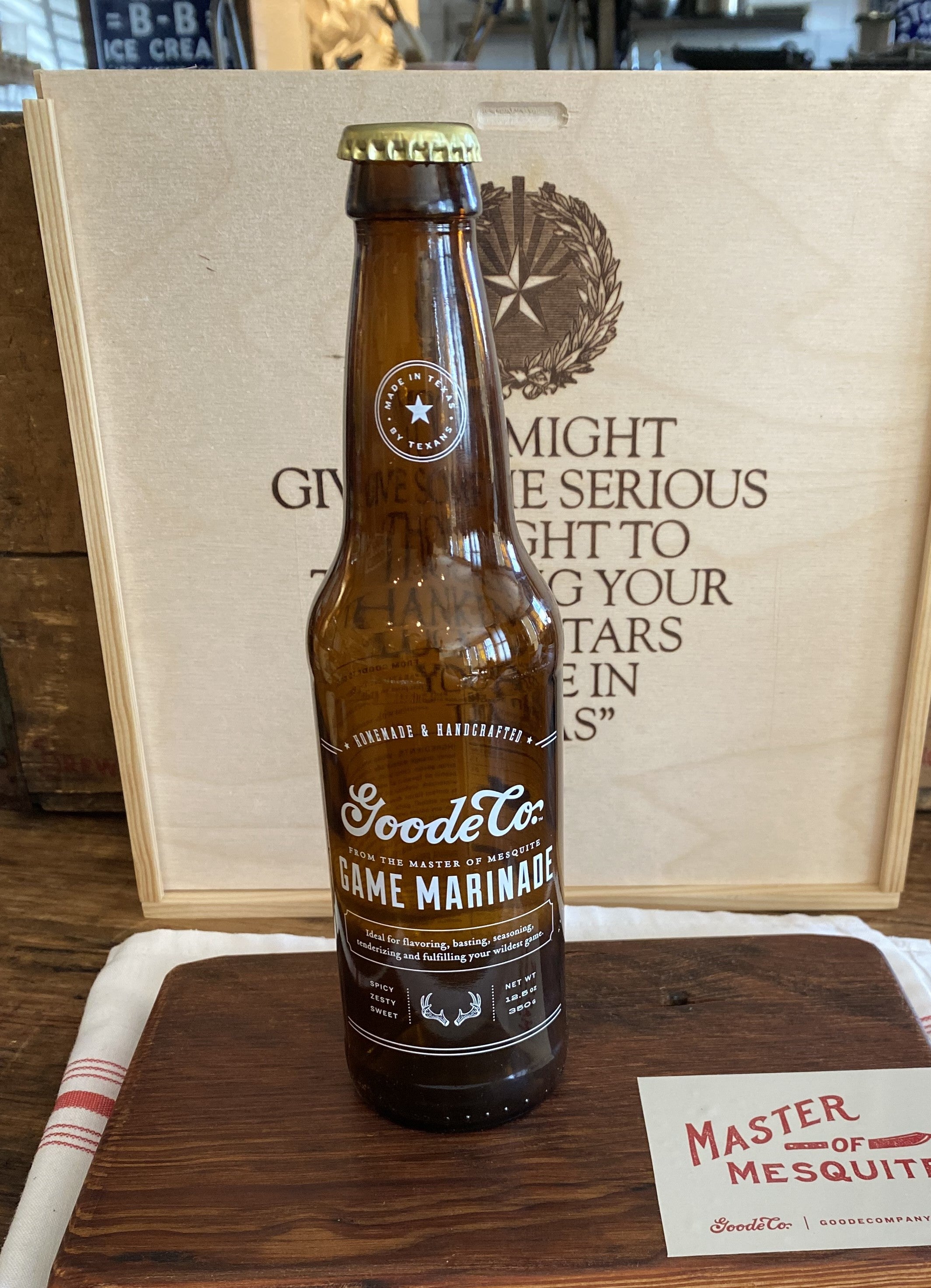 Goode Co. Game Marinade