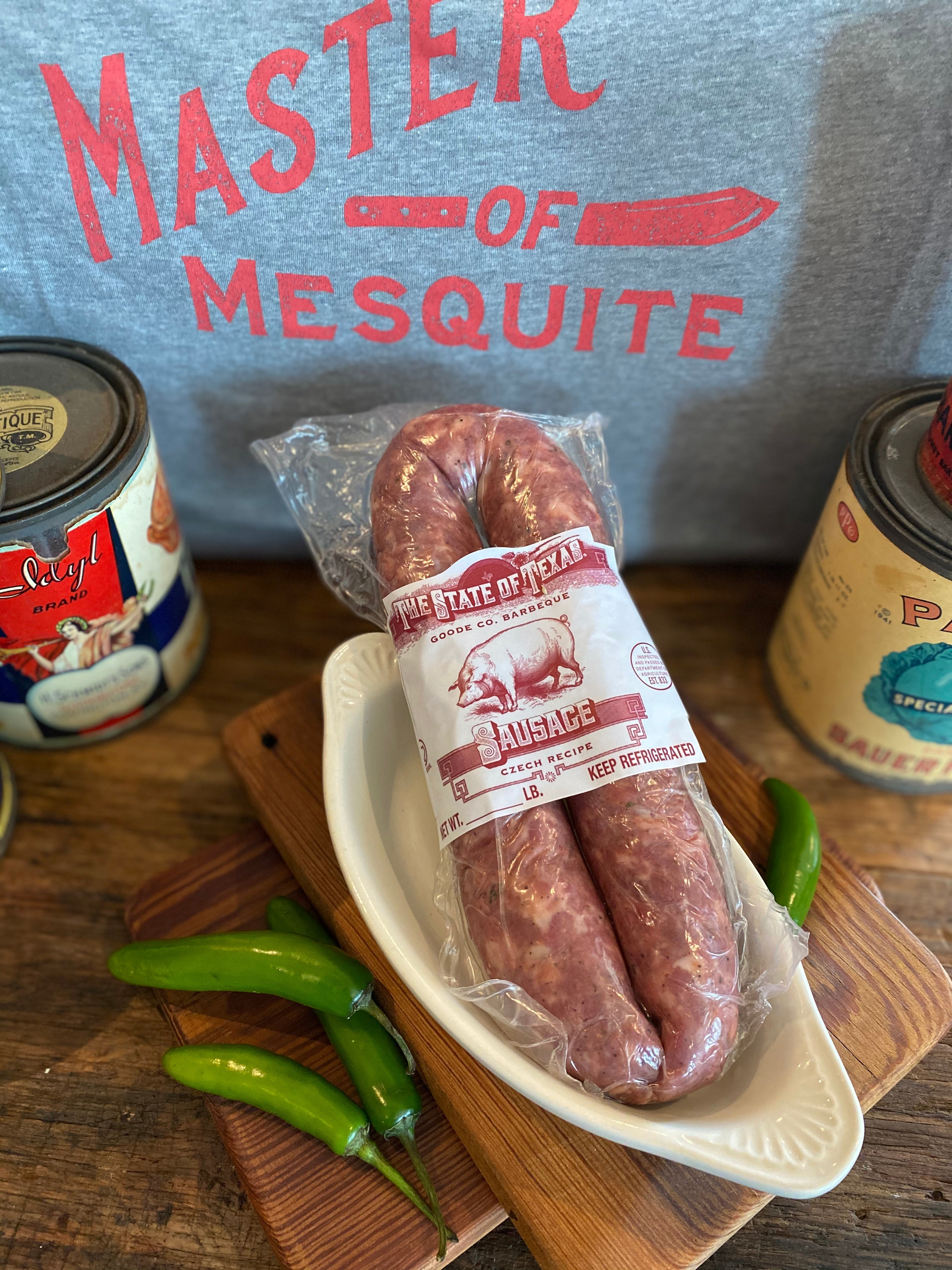 Goode Co. Smoked Czech Sausage Link