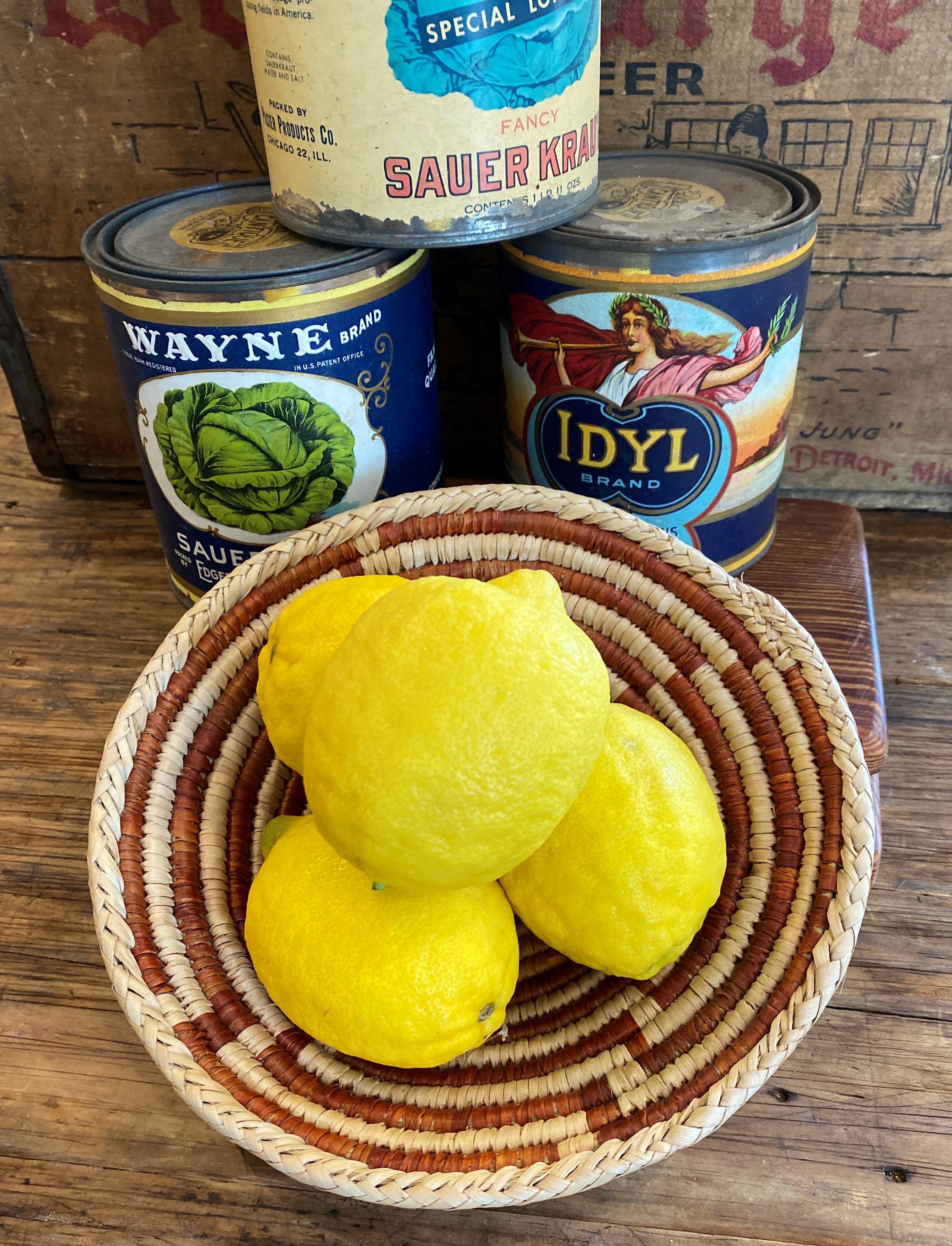 Whole, Large Lemons