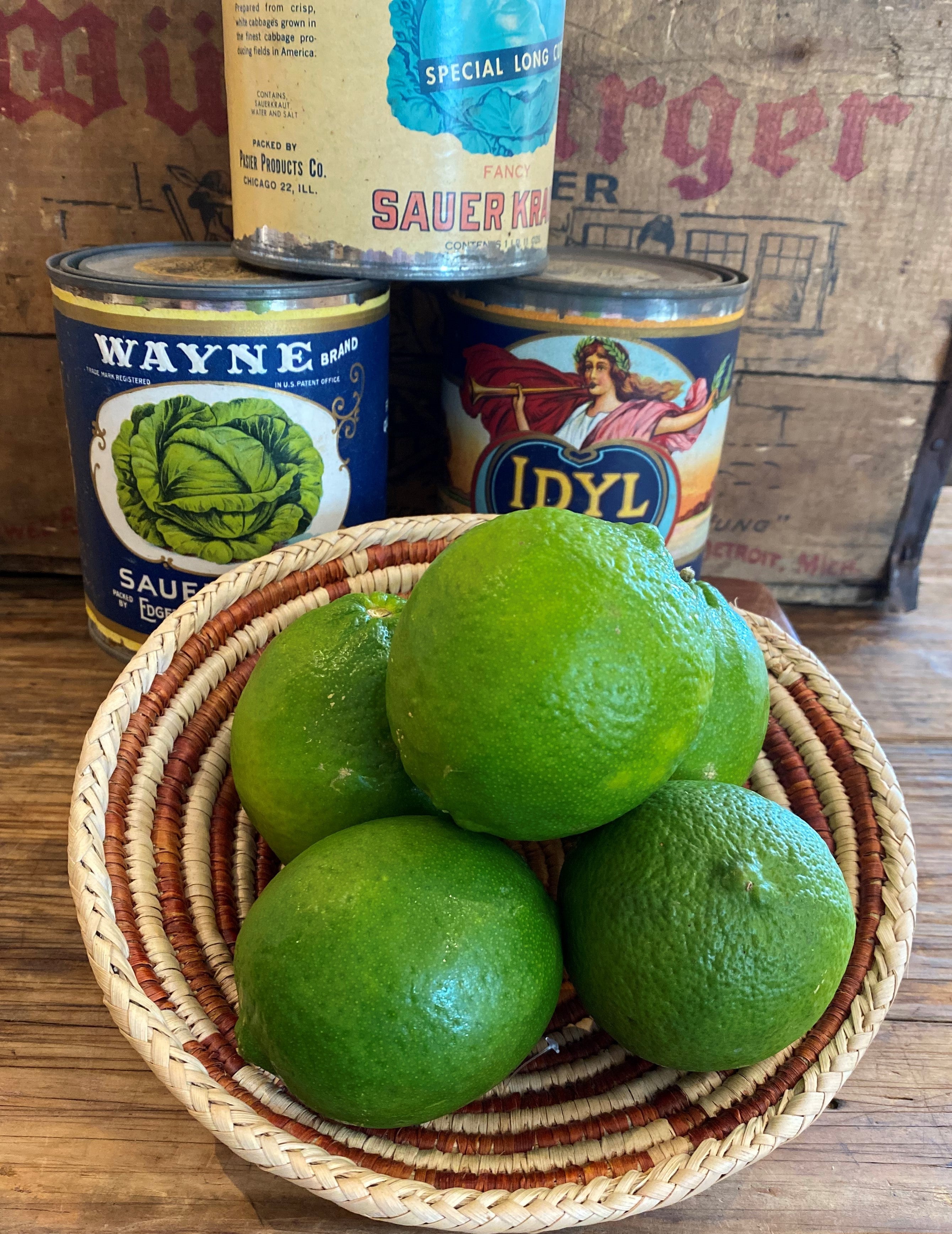 Whole, Large Limes