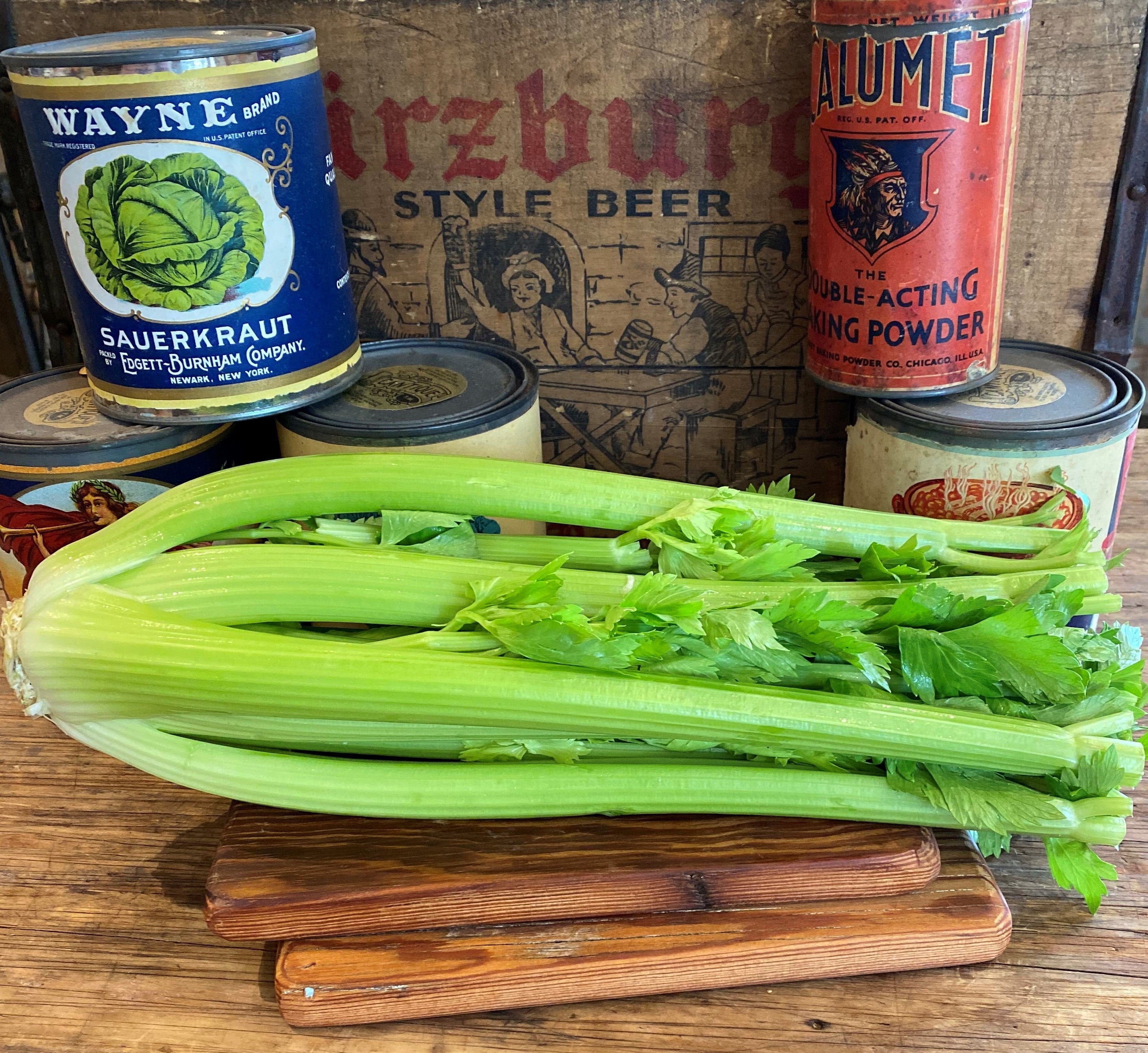 Whole, Celery Head