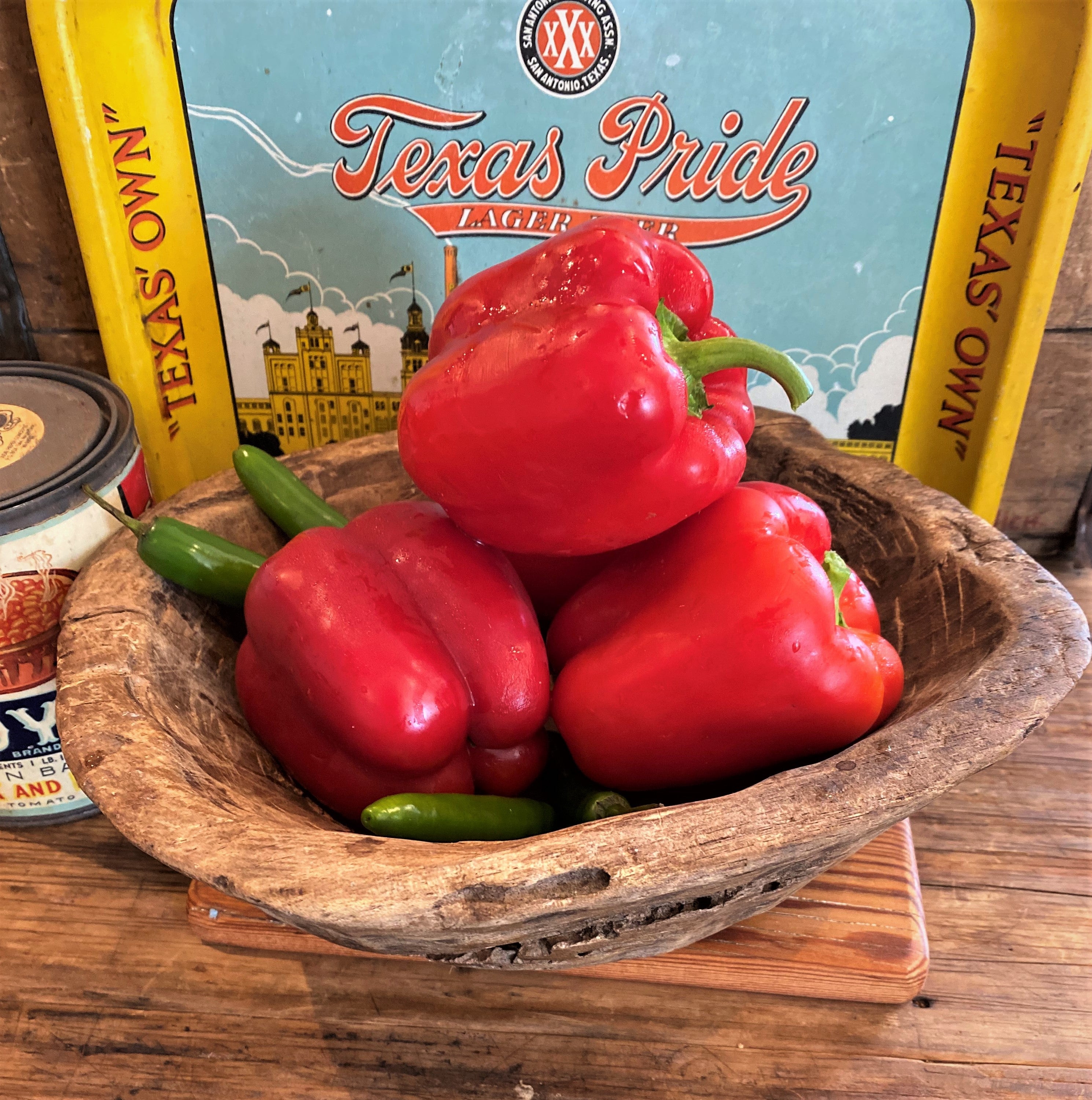 Whole, Red Bell Peppers